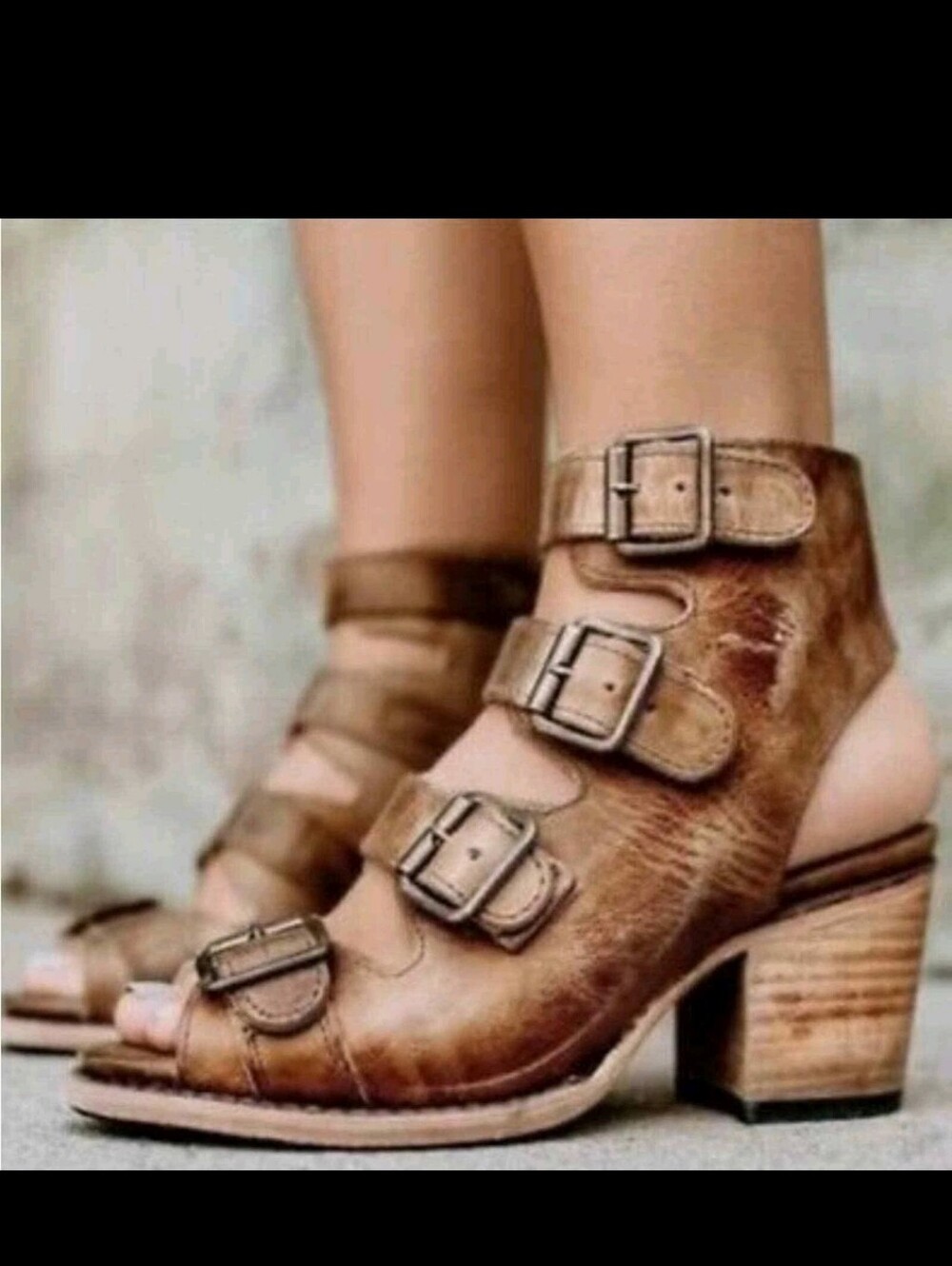 Freebird by Steven Quail Tan Leather Booties  8 - Picture 6 of 6